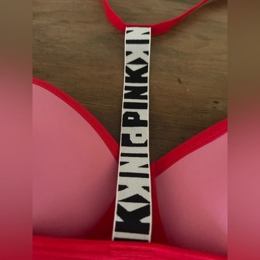 Victoria's Secret and Pink Black and Red Sport Bras - Picture 4 of 9